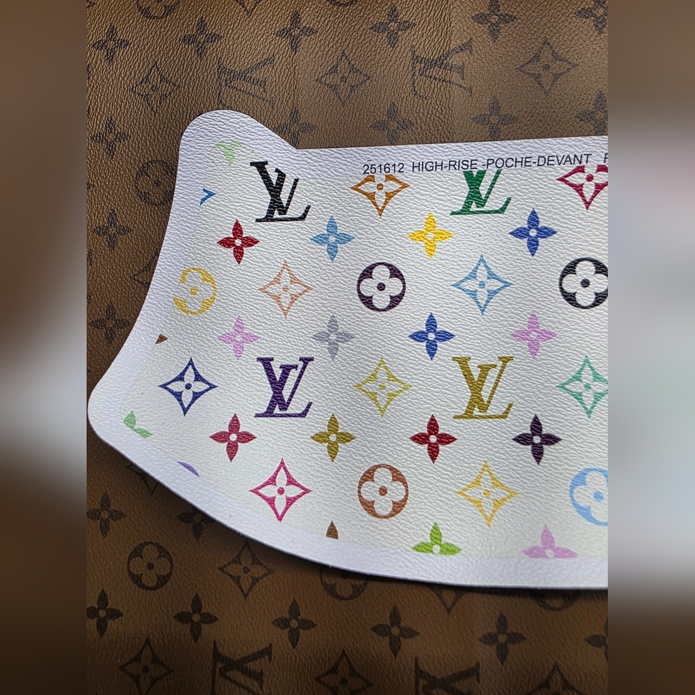 Louis Vuitton Murakami Monogram Multicolor High Rise Bumbag White Canvis Only .. - Picture 3 of 5